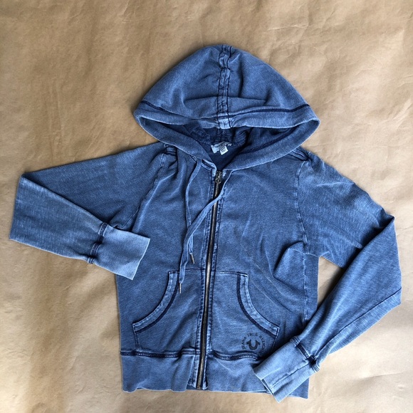 True Religion Cropped hoodie - Picture 2 of 4